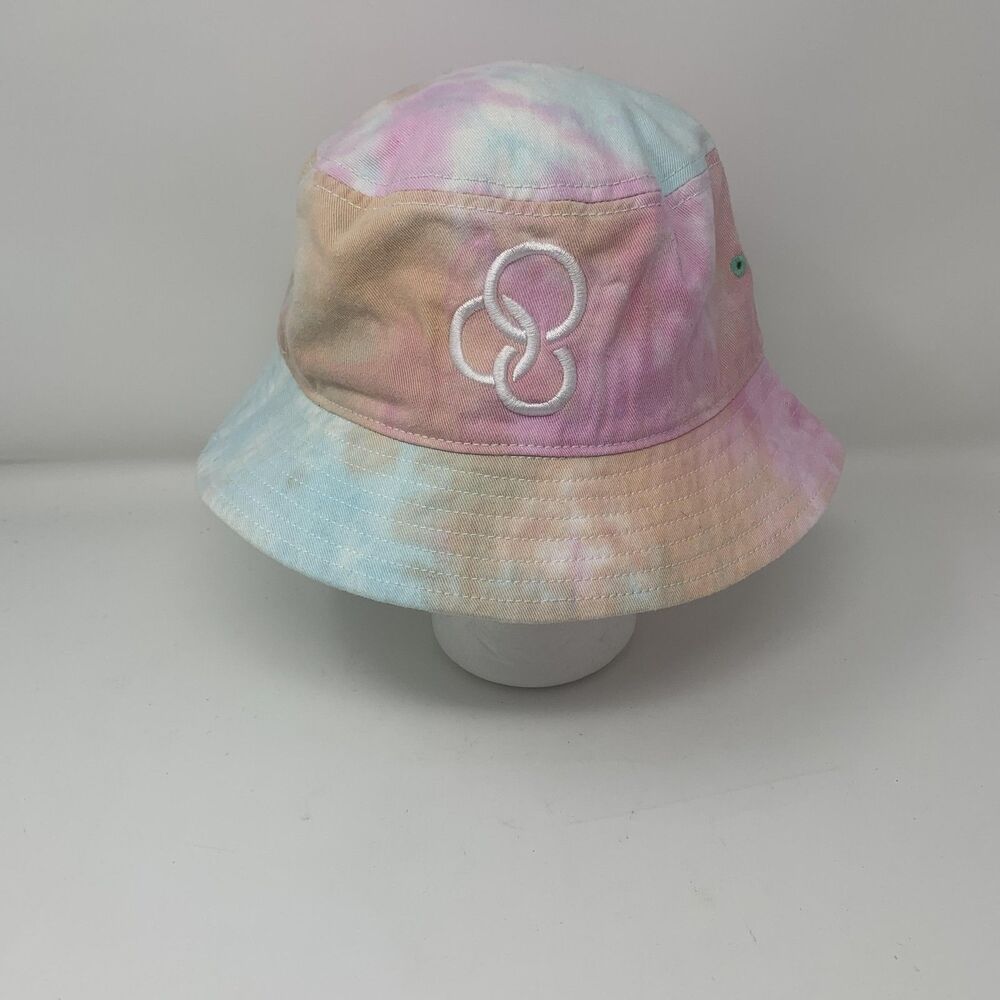 The Game Hat Bucket Fitted One Size Multicolor Tie Dye Pastel Adult